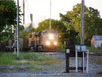 Fast coal train SB at the Main St. crossing.